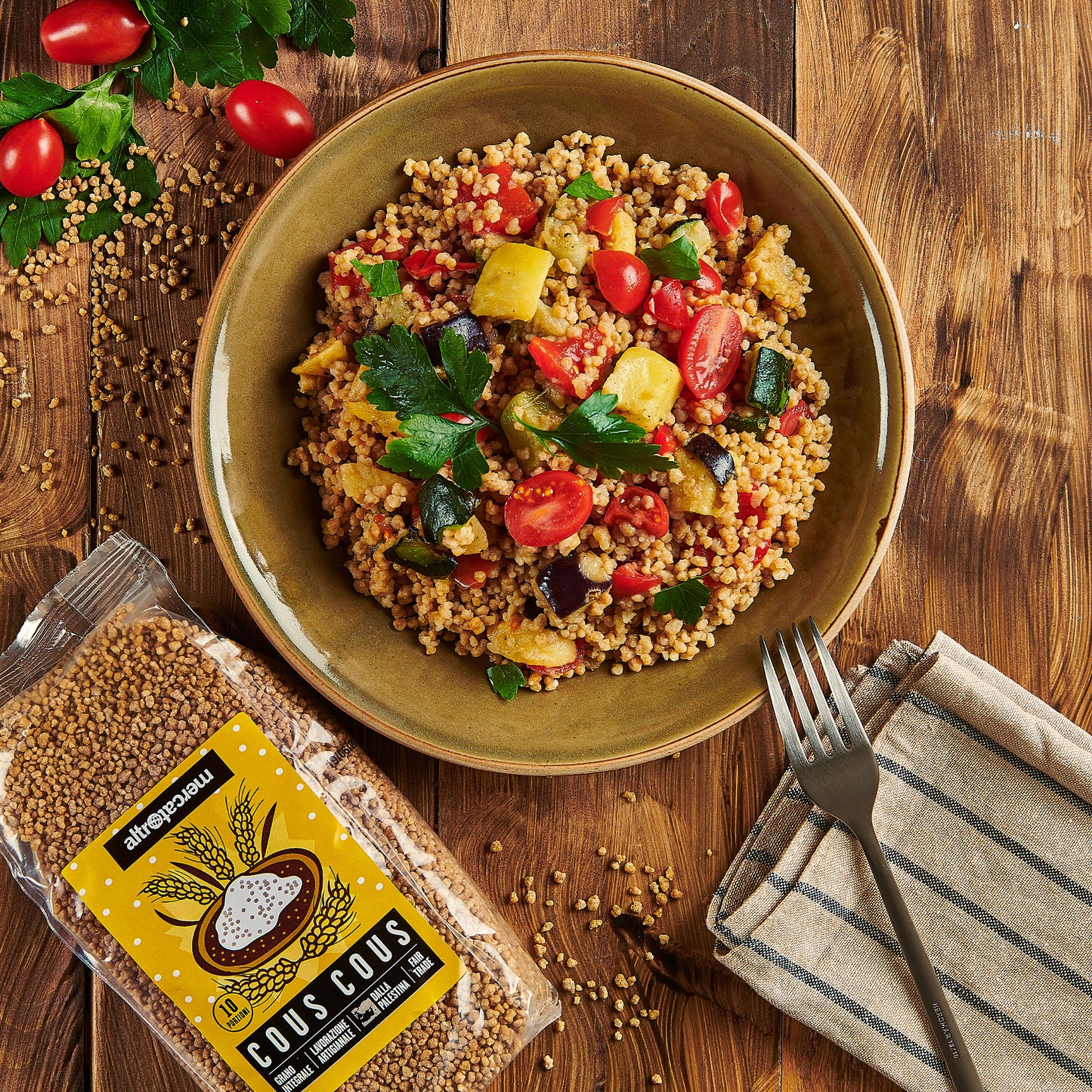 Cous cous di frumento integrale | 500 g
