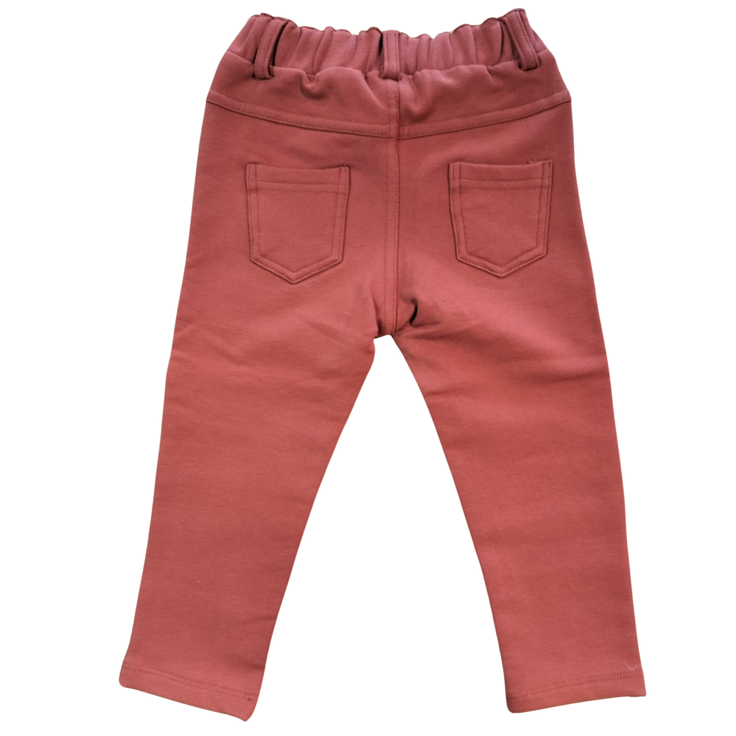 Pantaloni felpati cotone bio