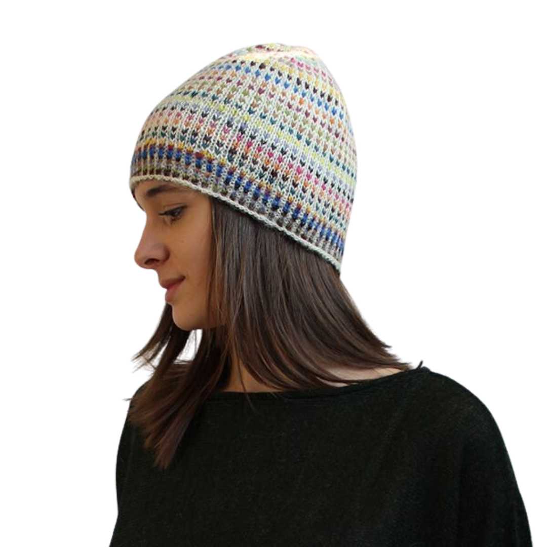 Berretto Multicolore lana
