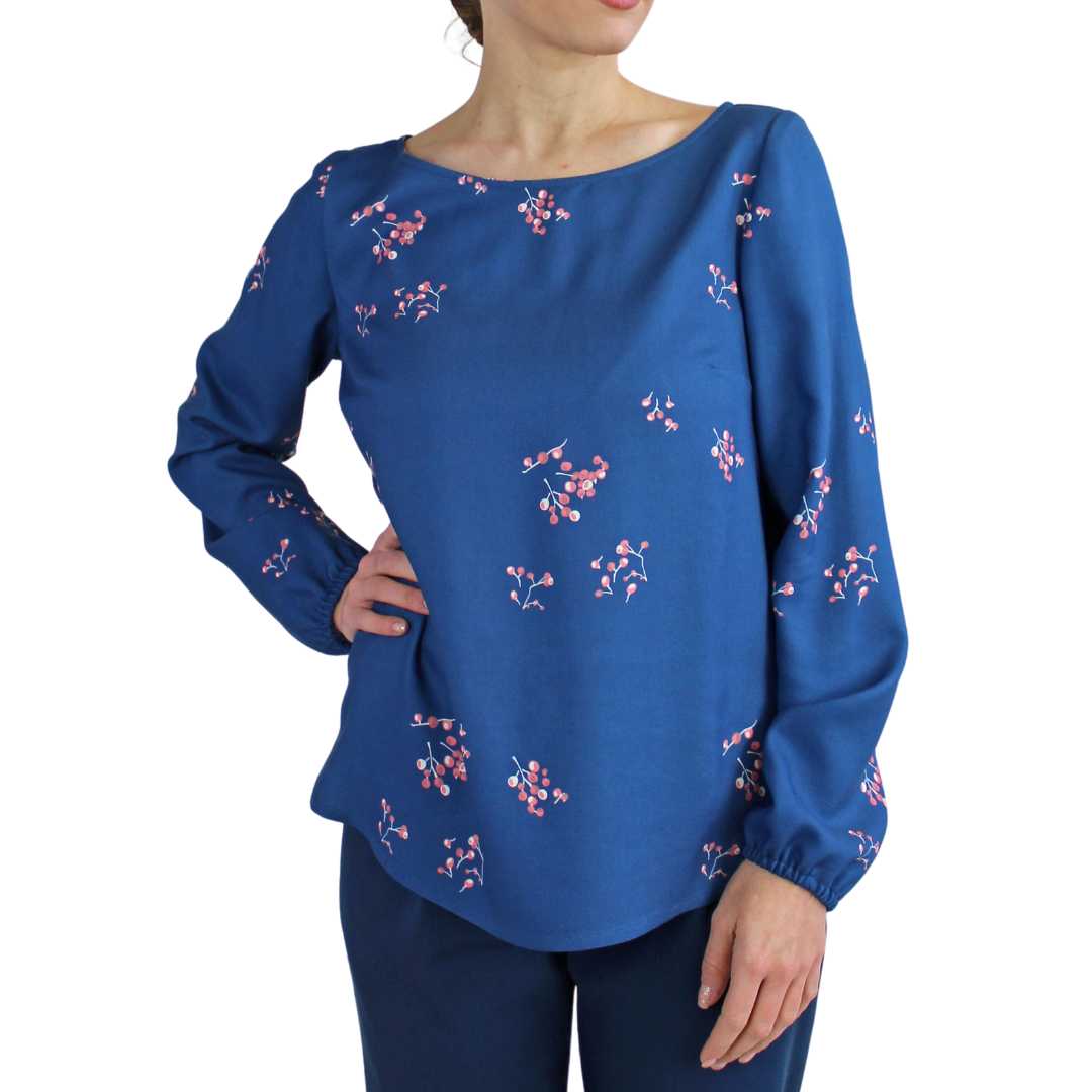 Blusa Clematide viscosa