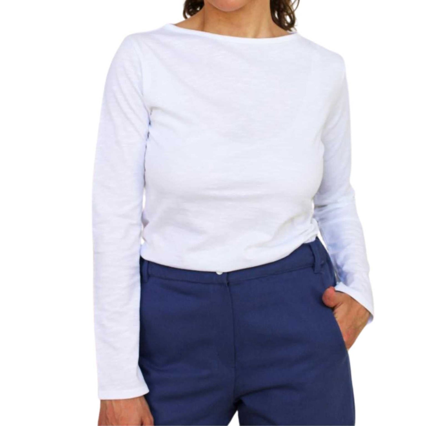 Maglia Bateau cotone