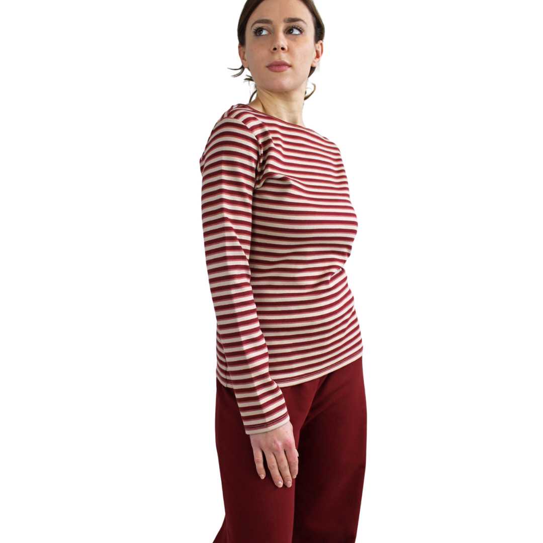 Maglia Bateau cotone