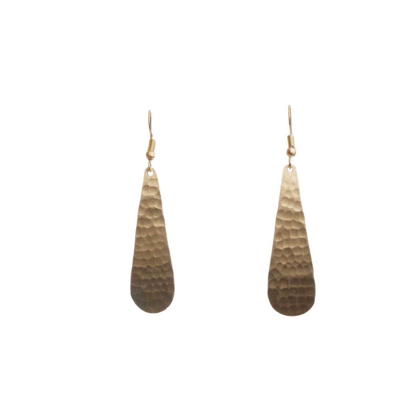 Orecchini Goccia ottone