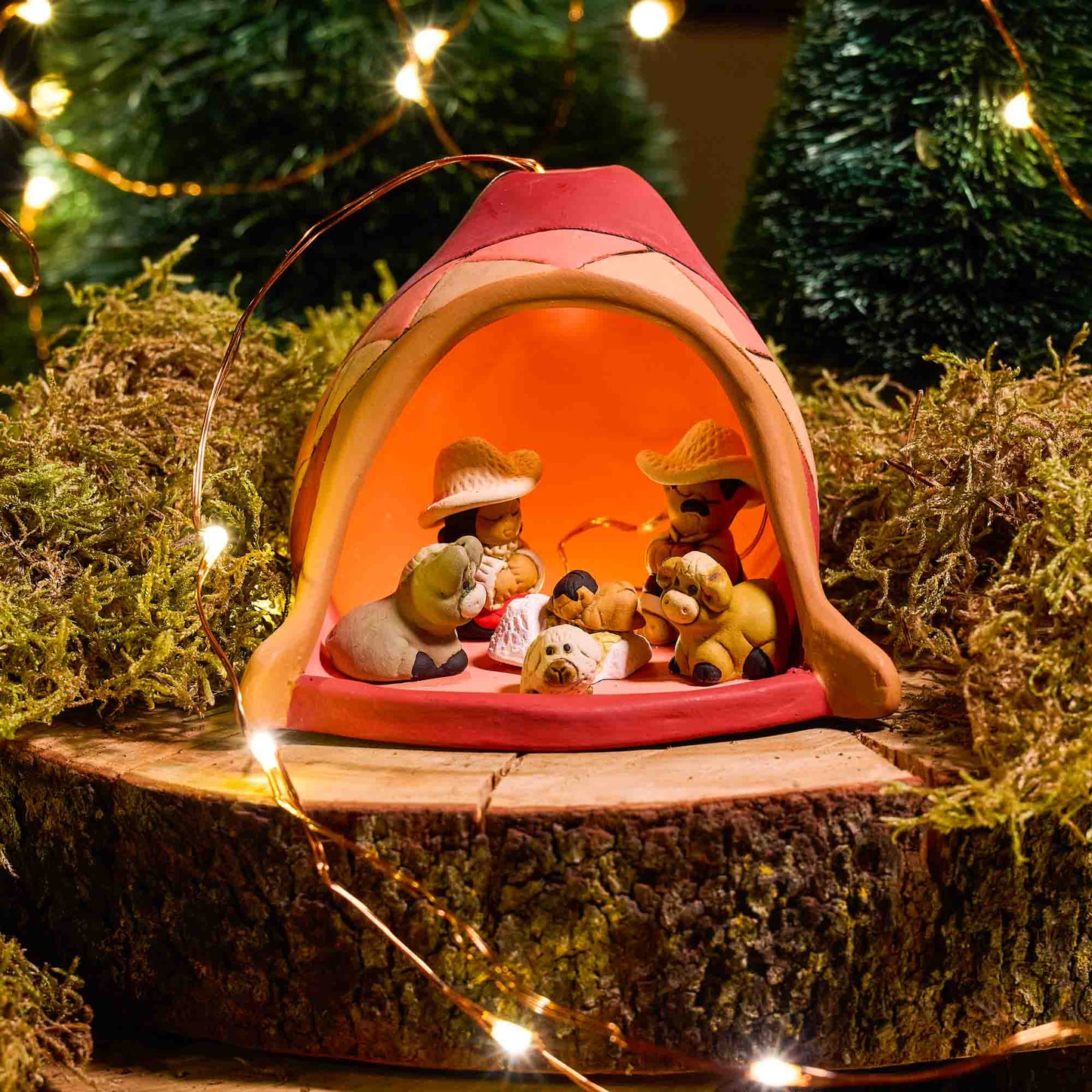 Presepe Dolce Riposo Chullo ceramica