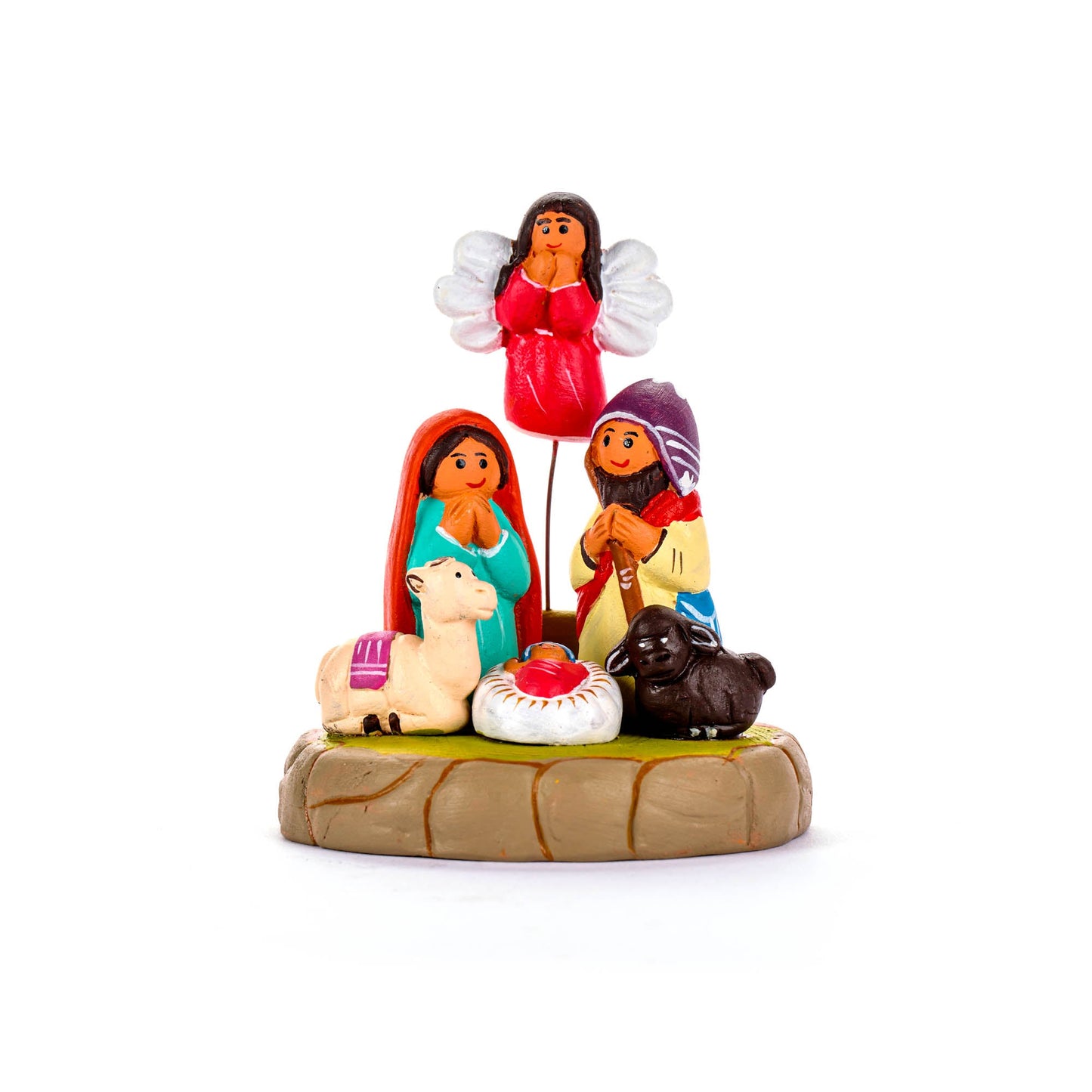 Presepe Volo D'Angelo ceramica