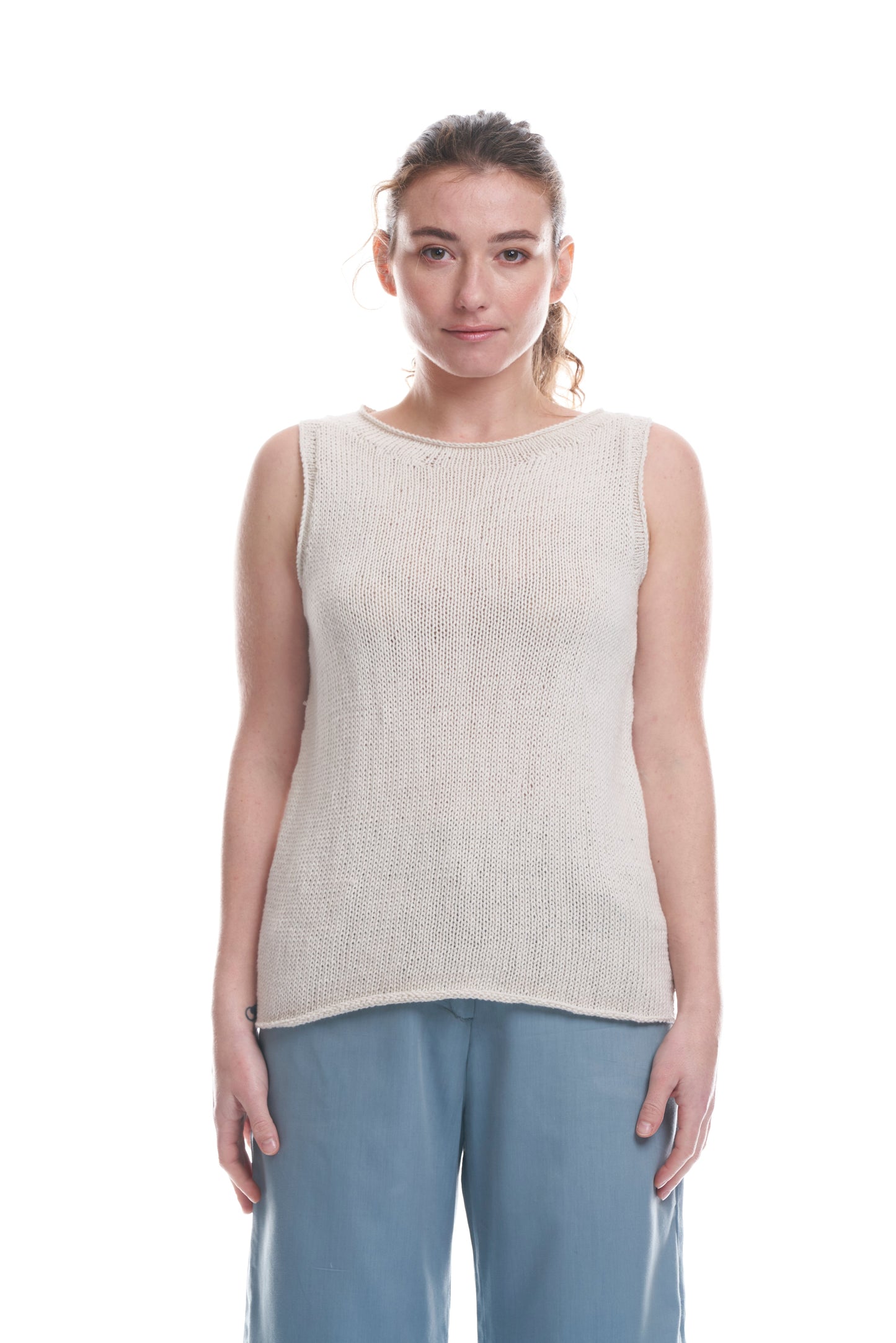 Top Rosa cotone