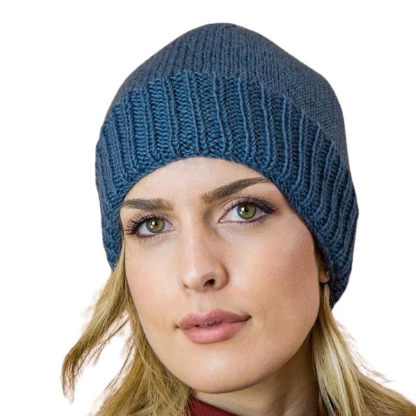 Berretto Menta lana interno felpato