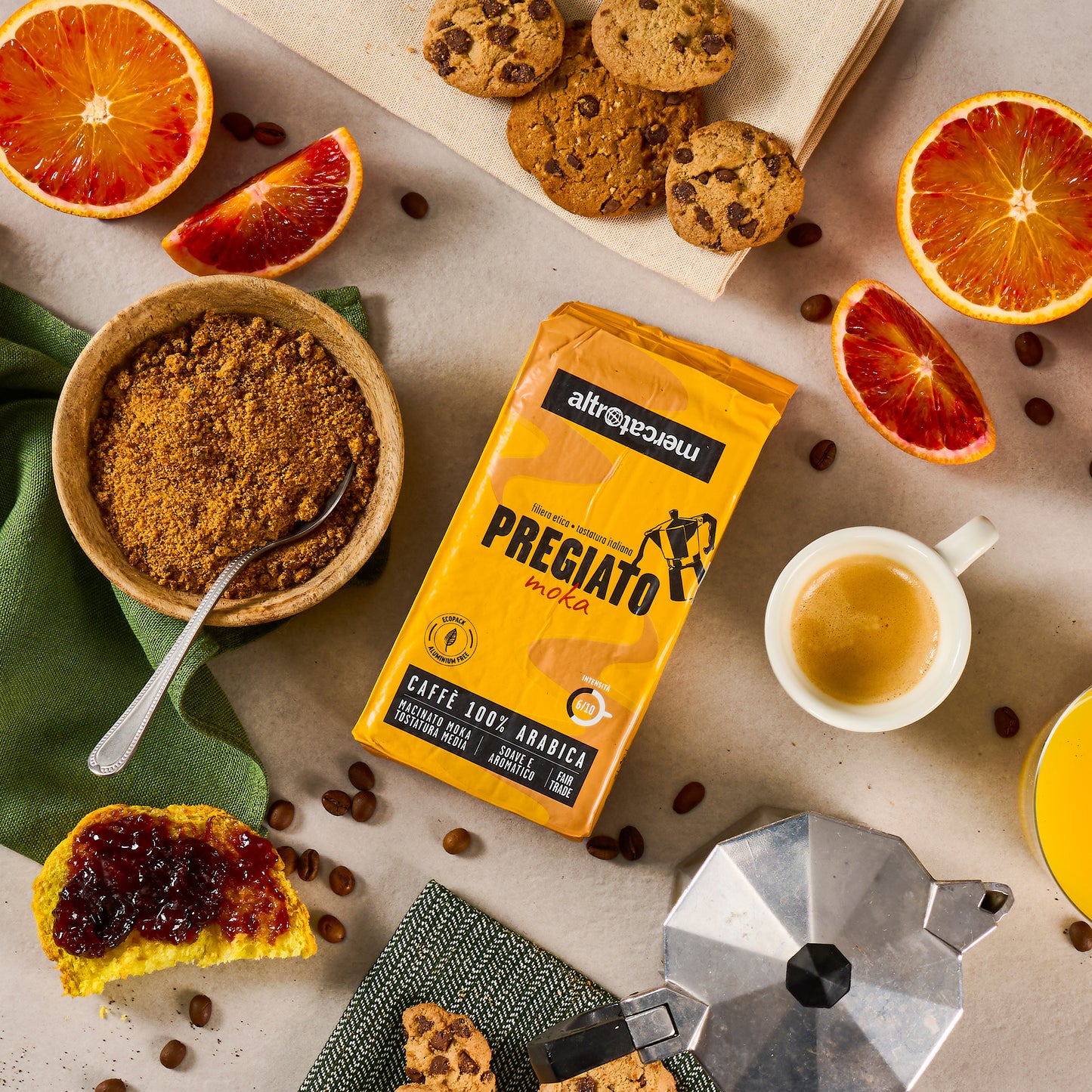 Caffè arabica pregiata bipack macinato moka | 2 x 250 g