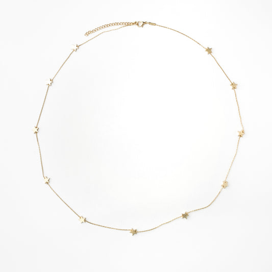 Collana Estrella ottone