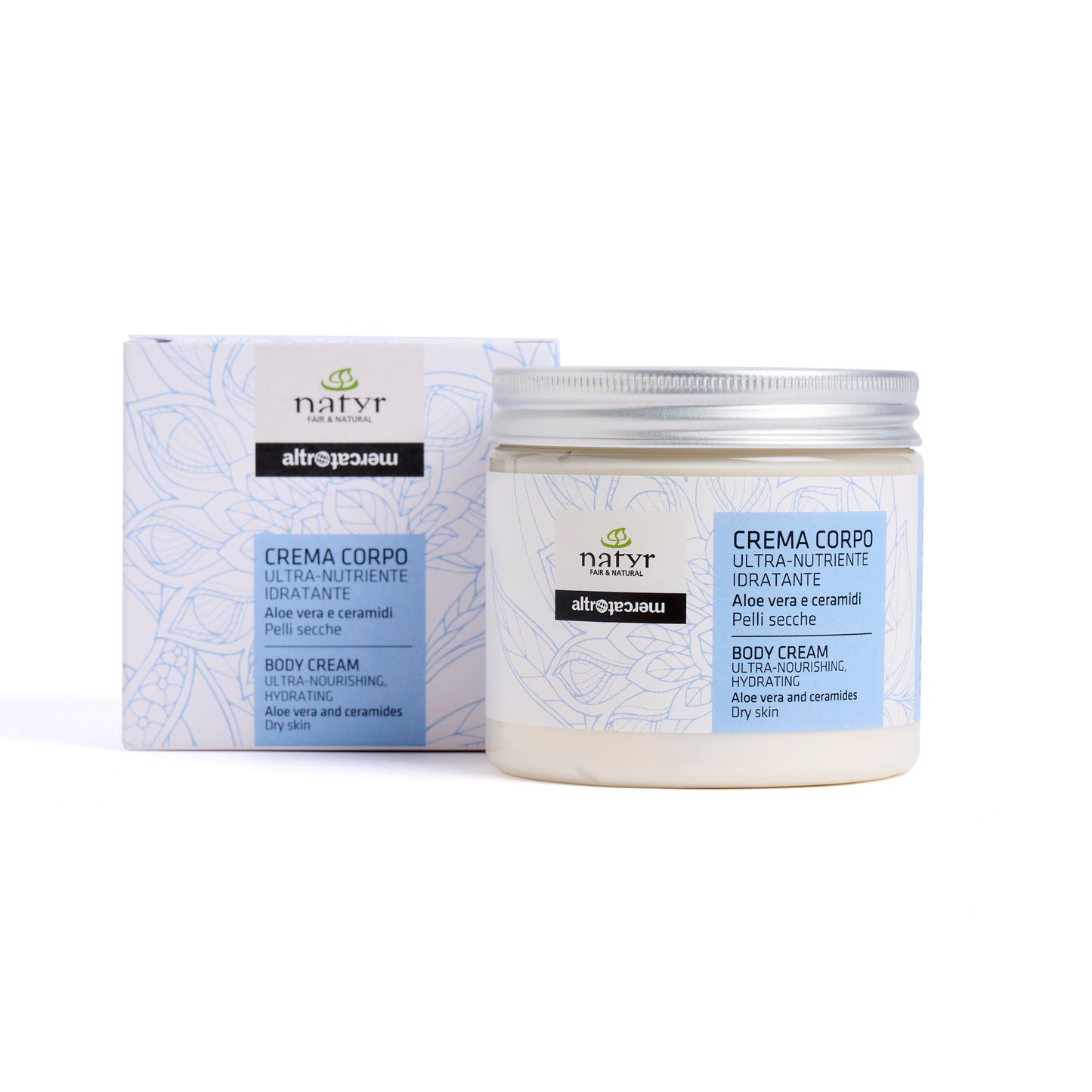 Crema corpo ultra nutriente aloe vera pelli secche | 200 ml