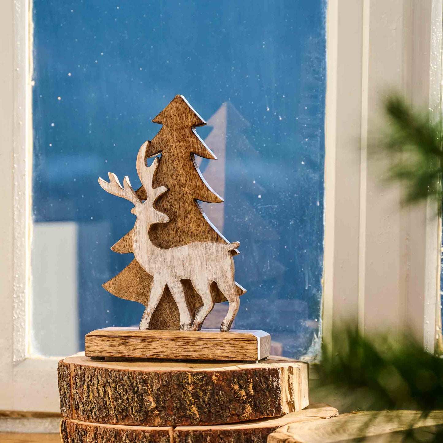 Decorazione Poesia Notturna legno