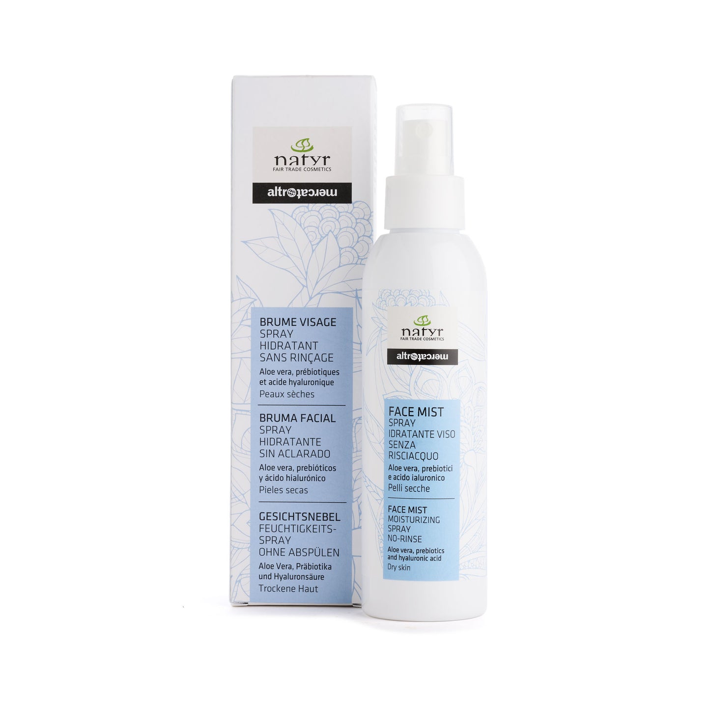 Face mist spray idratante viso aloe vera | 150 ml