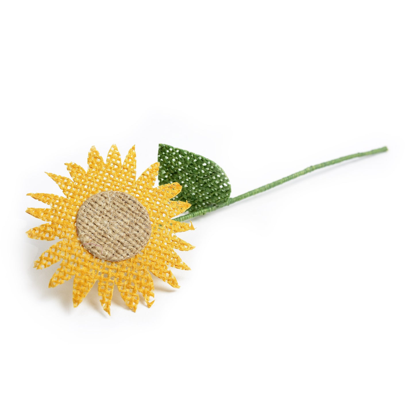 Kit 5 girasoli in juta