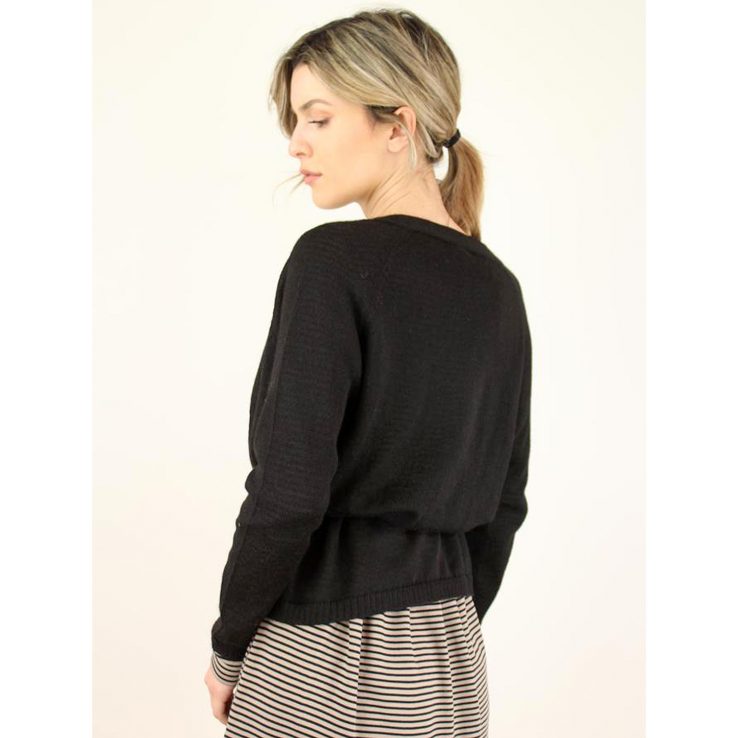 Cardigan Liquirizia alpaca