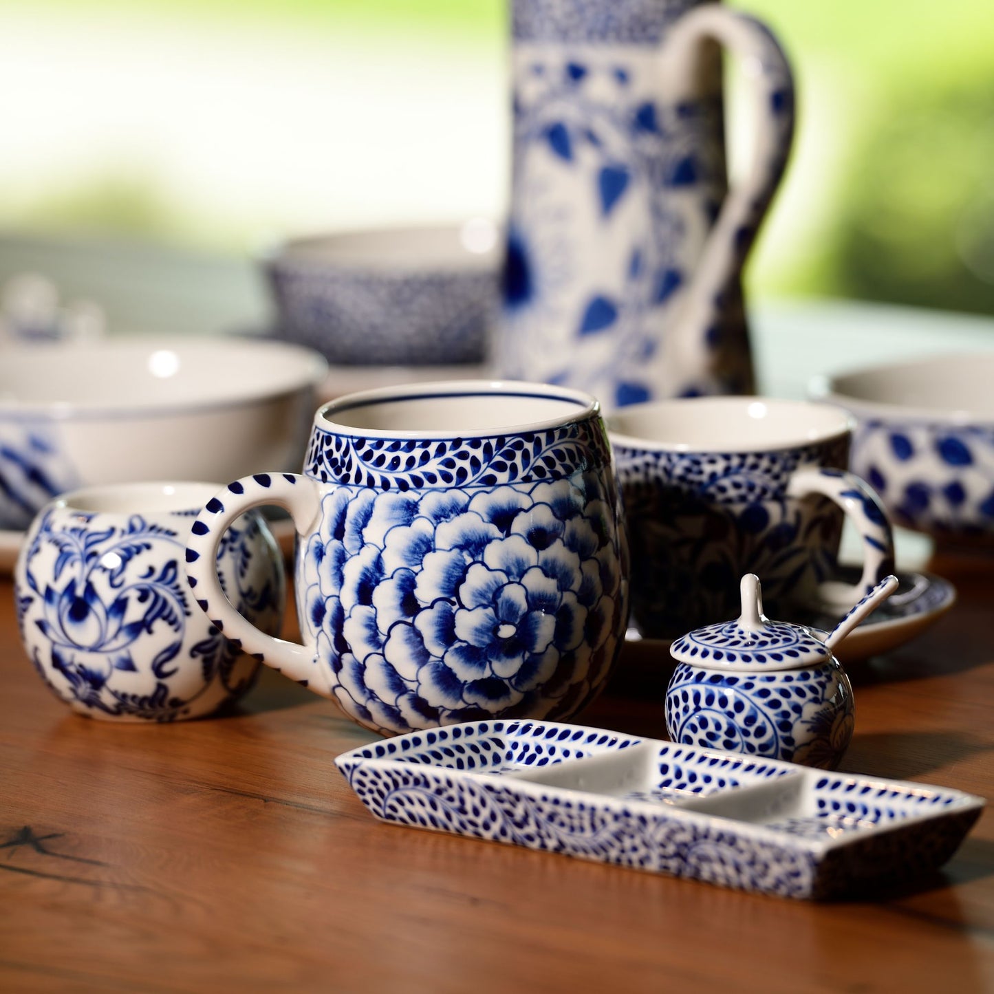 Mug Peonia ceramica