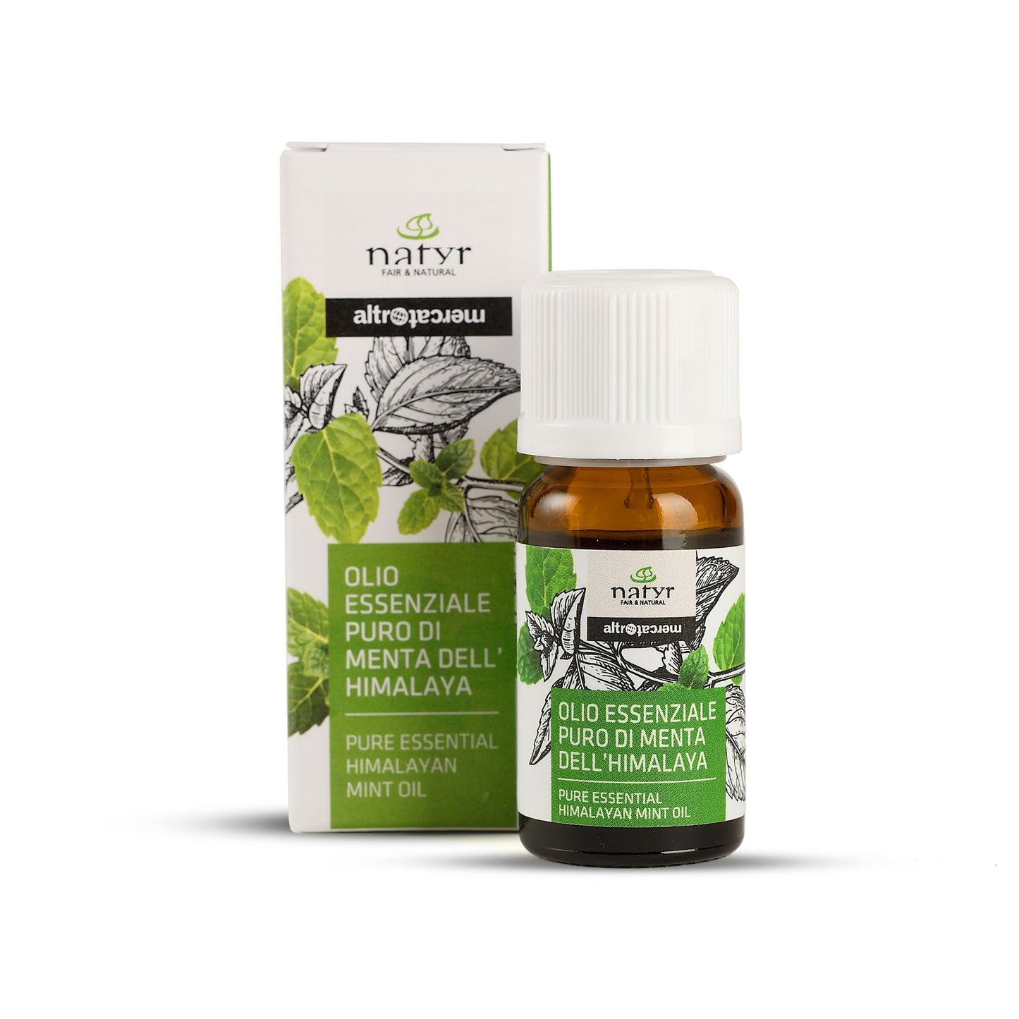 Olio essenziale puro di menta | 10 ml