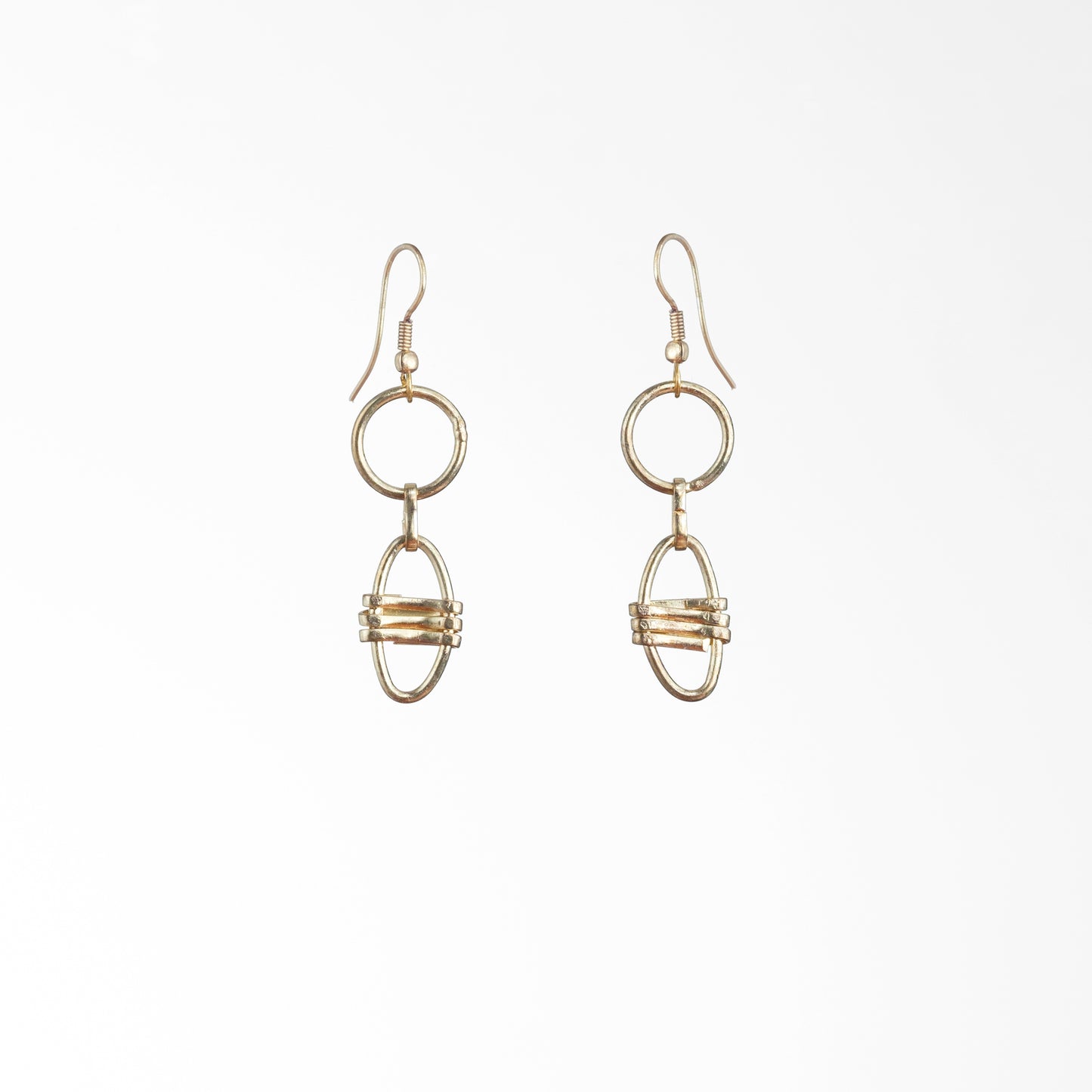 Orecchini Eye ottone