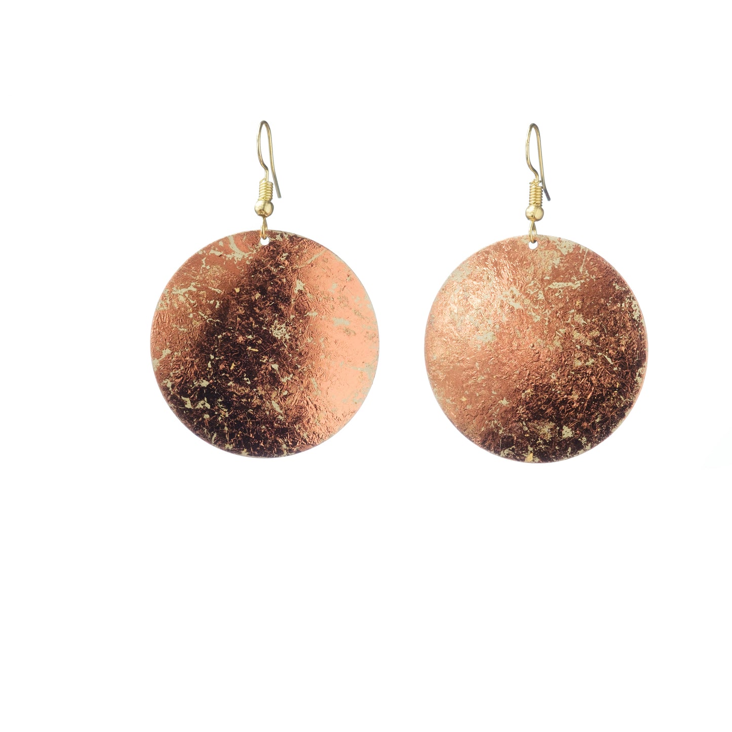 Orecchini Fold ottone