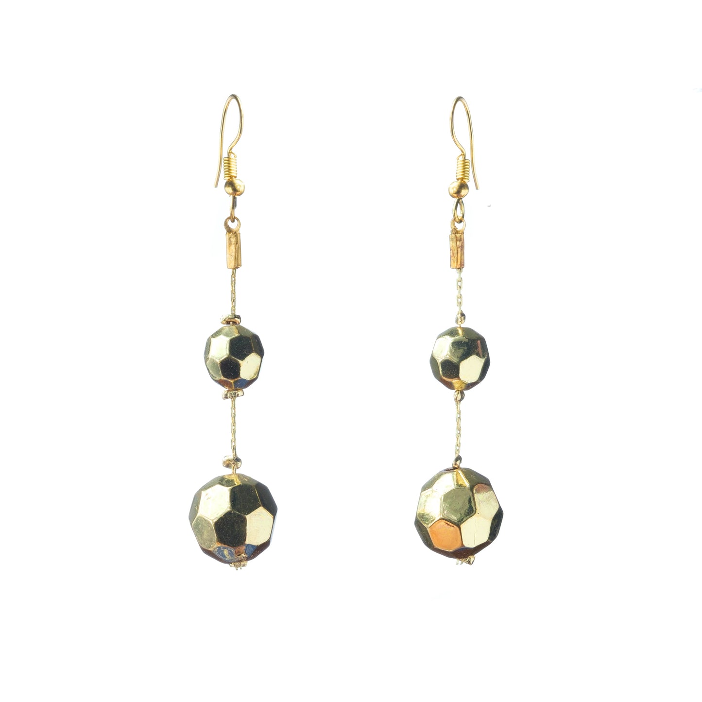 Orecchini Glow ottone