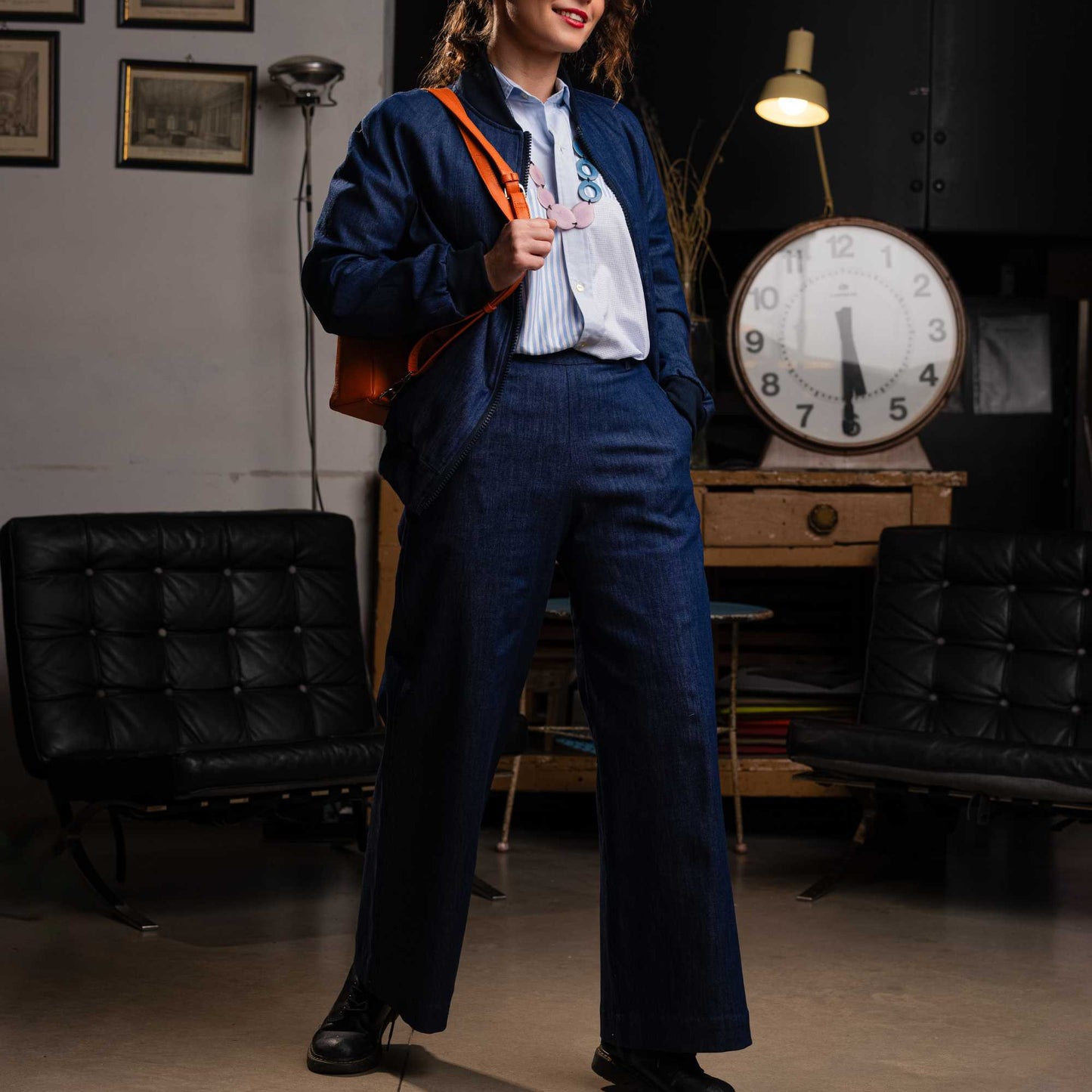 Pantalone Acero denim