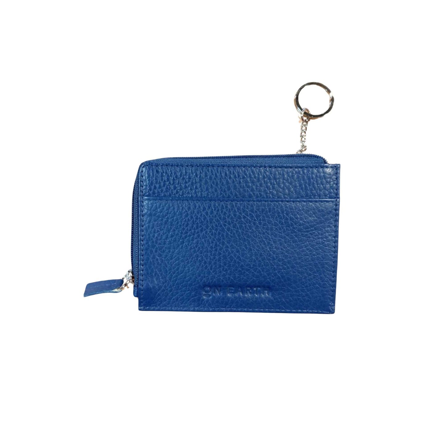 Portacarte portachiavi Zip pelle