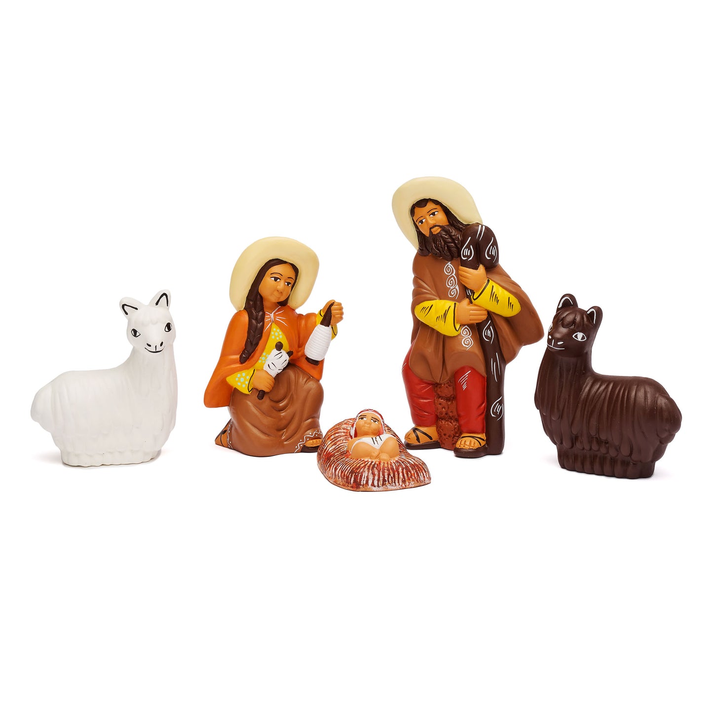 Presepe Cajamarca ceramica
