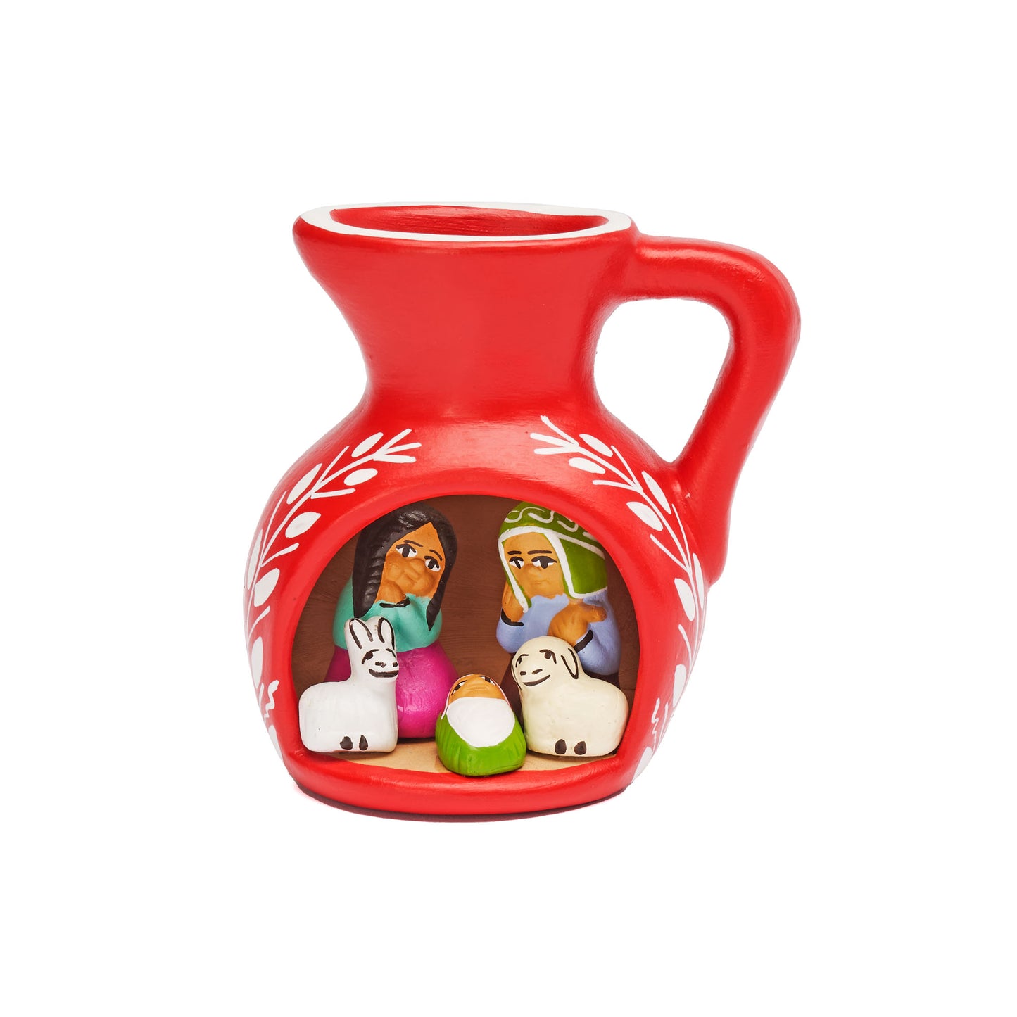 Presepe Nella brocca ceramica