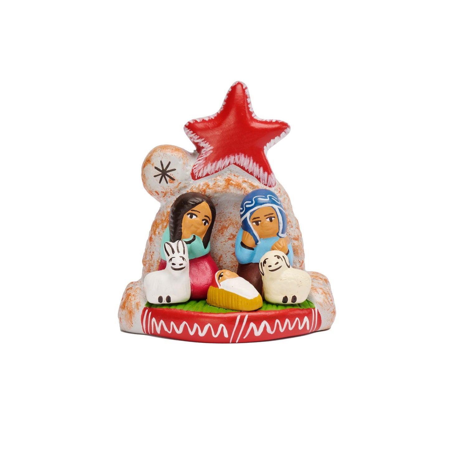 Presepe Stella stellina ceramica