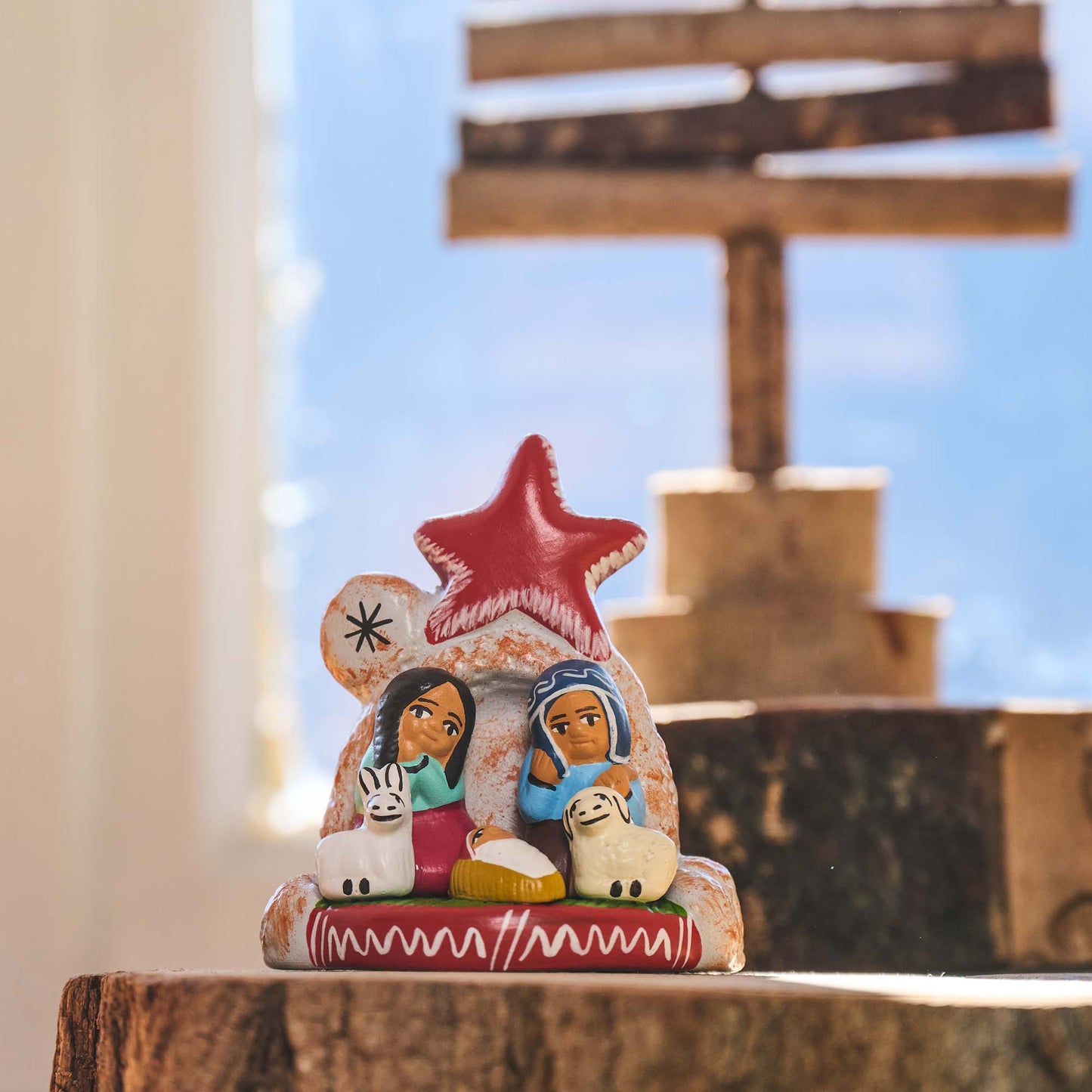 Presepe Stella stellina ceramica