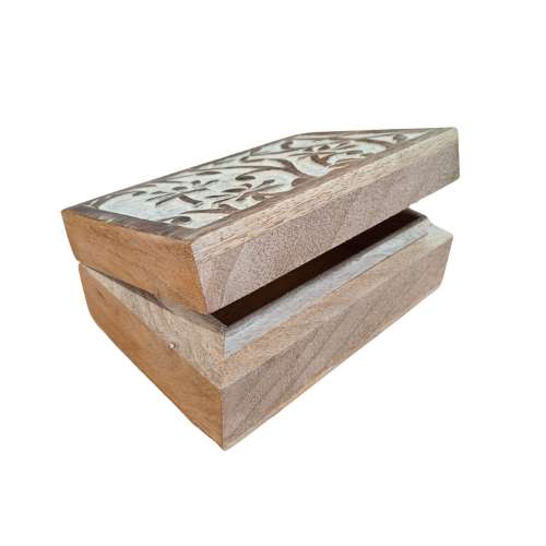 Scatola Flowers legno