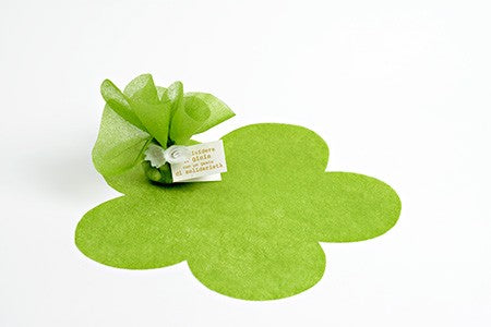 Foglio carta seta fustellato a fiore