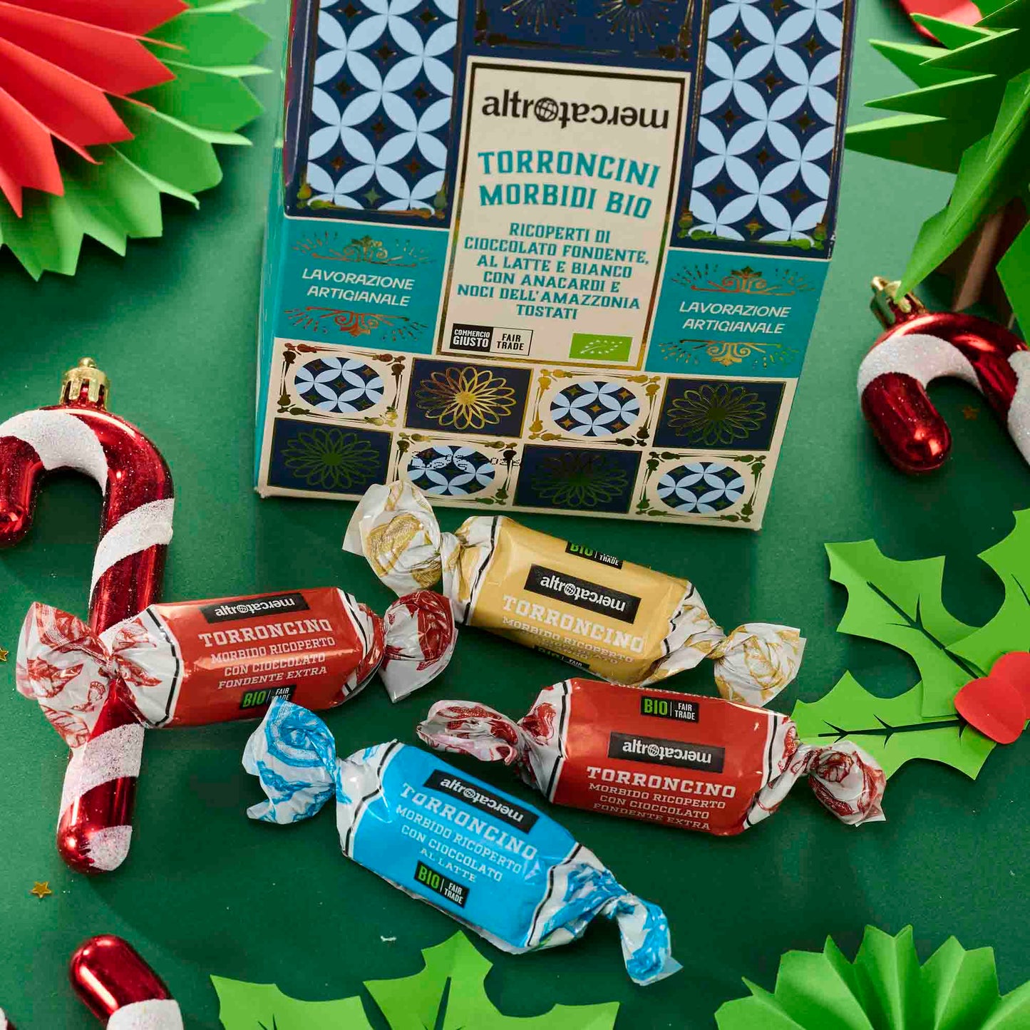 Torroncini morbidi ricoperti - bio | 180 gr.