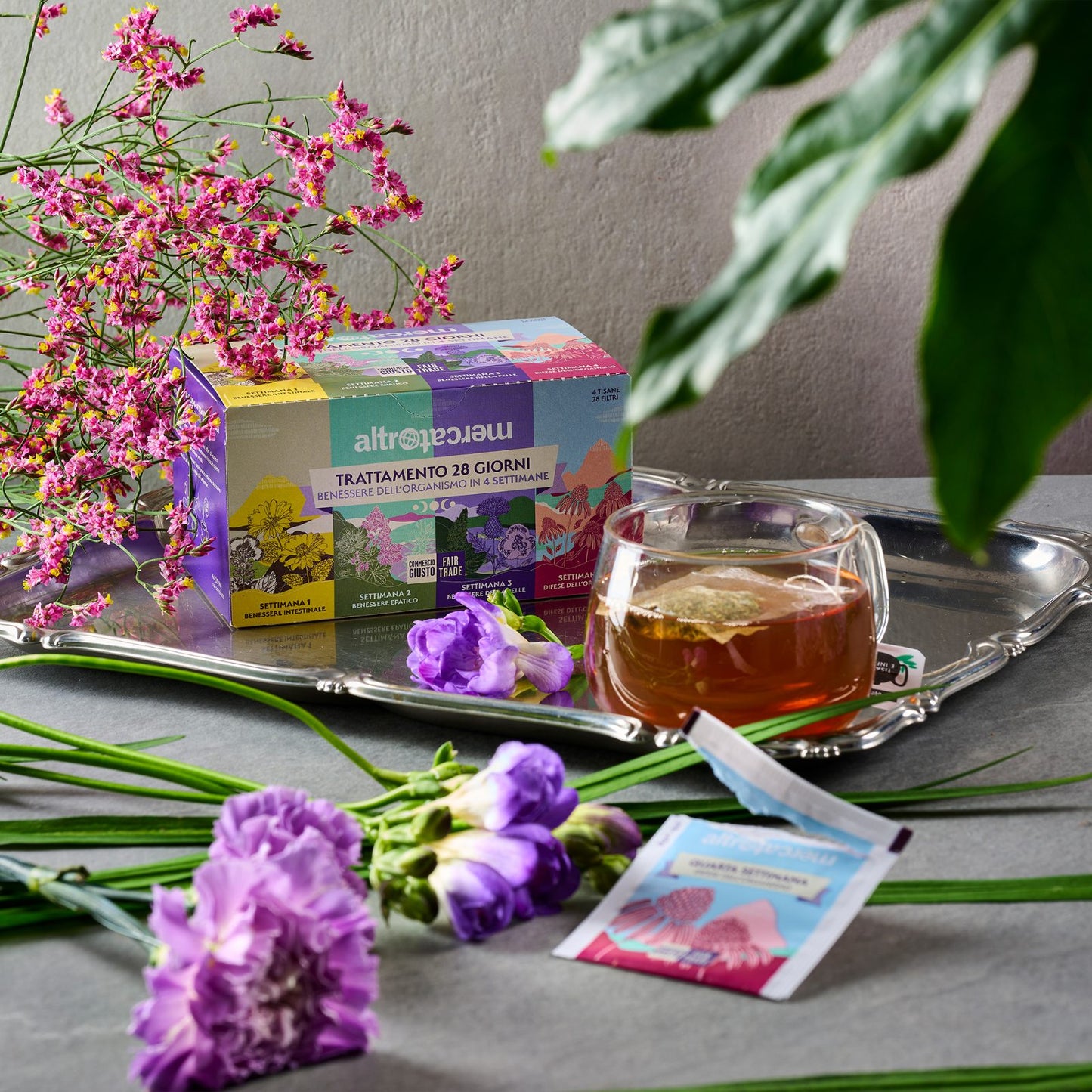 Trattamento 28 giorni tisane funzionali | 28 filtri