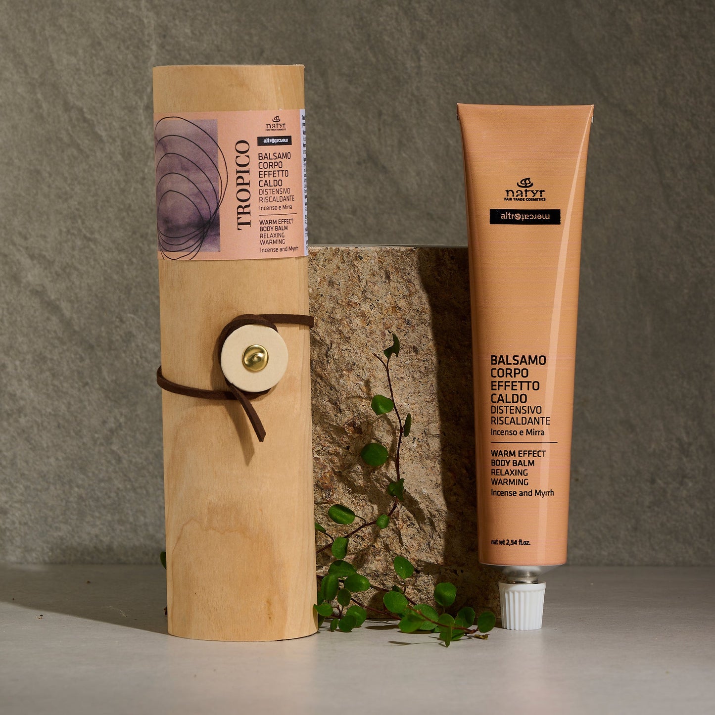 Tropico balsamo corpo effetto caldo Incenso e Mirra | 75 ml