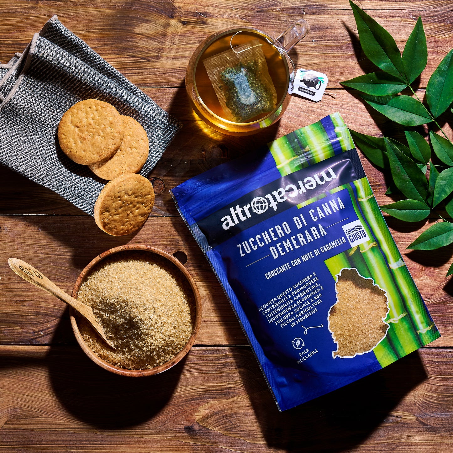 Zucchero grezzo di canna Demerara - bio | 500 g