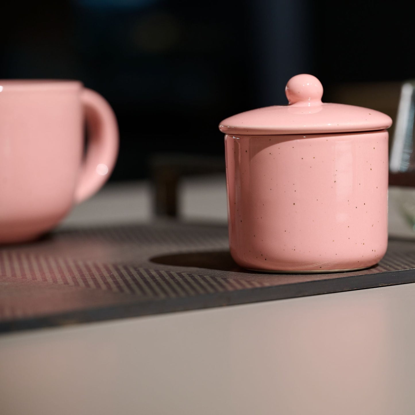 Barattolino Sabbia ceramica