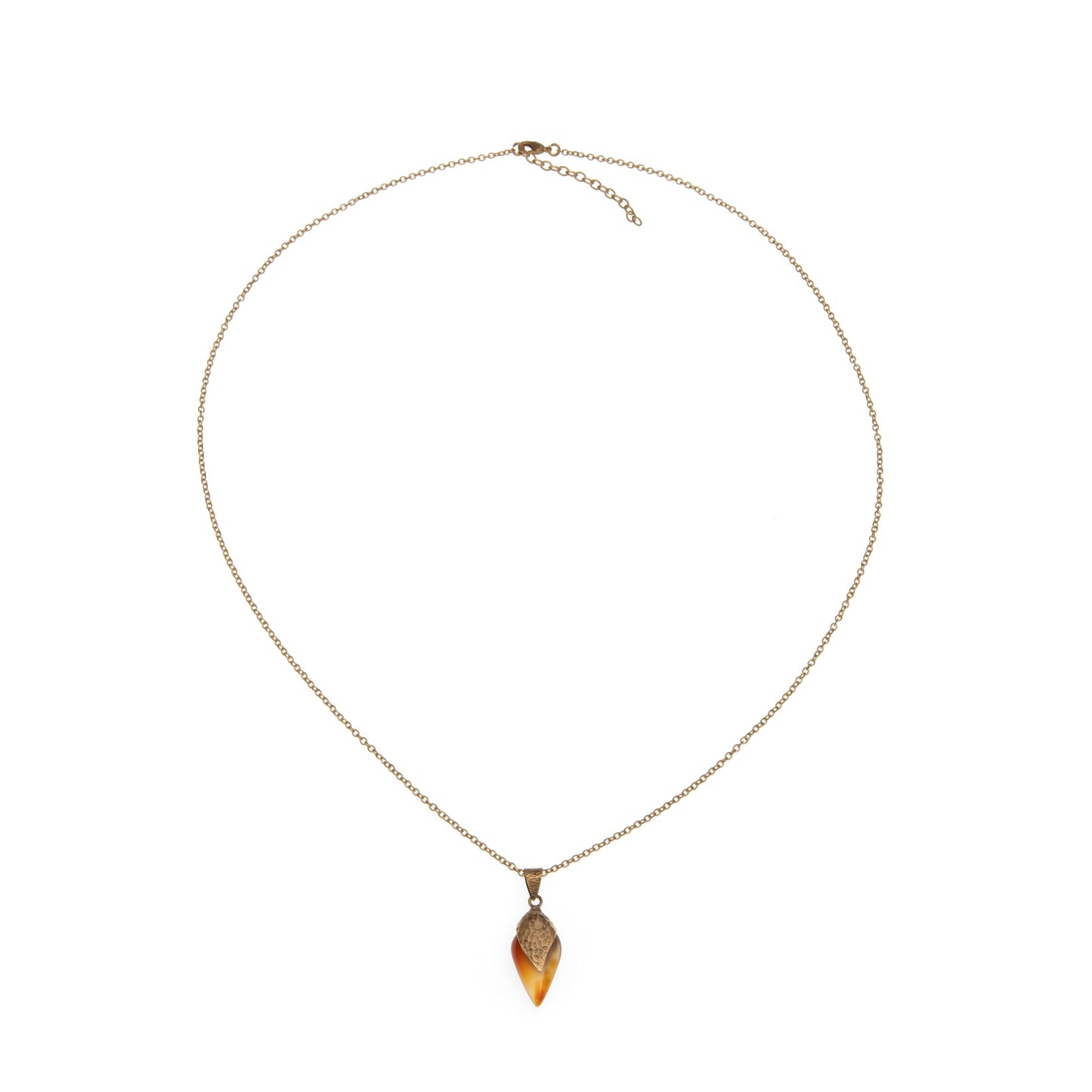 Collana Rosehip ottone