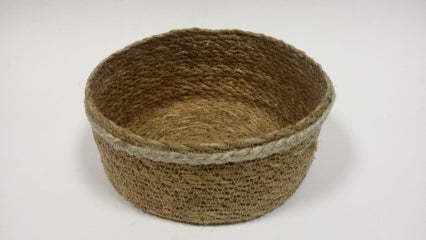 Cesto tondo hogla e juta