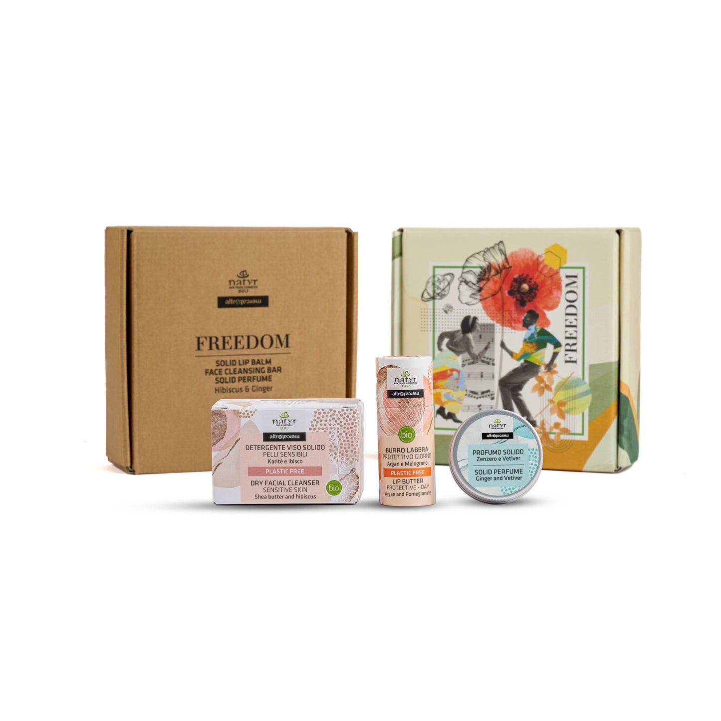 Freedom | cofanetto regalo plastic free - bio