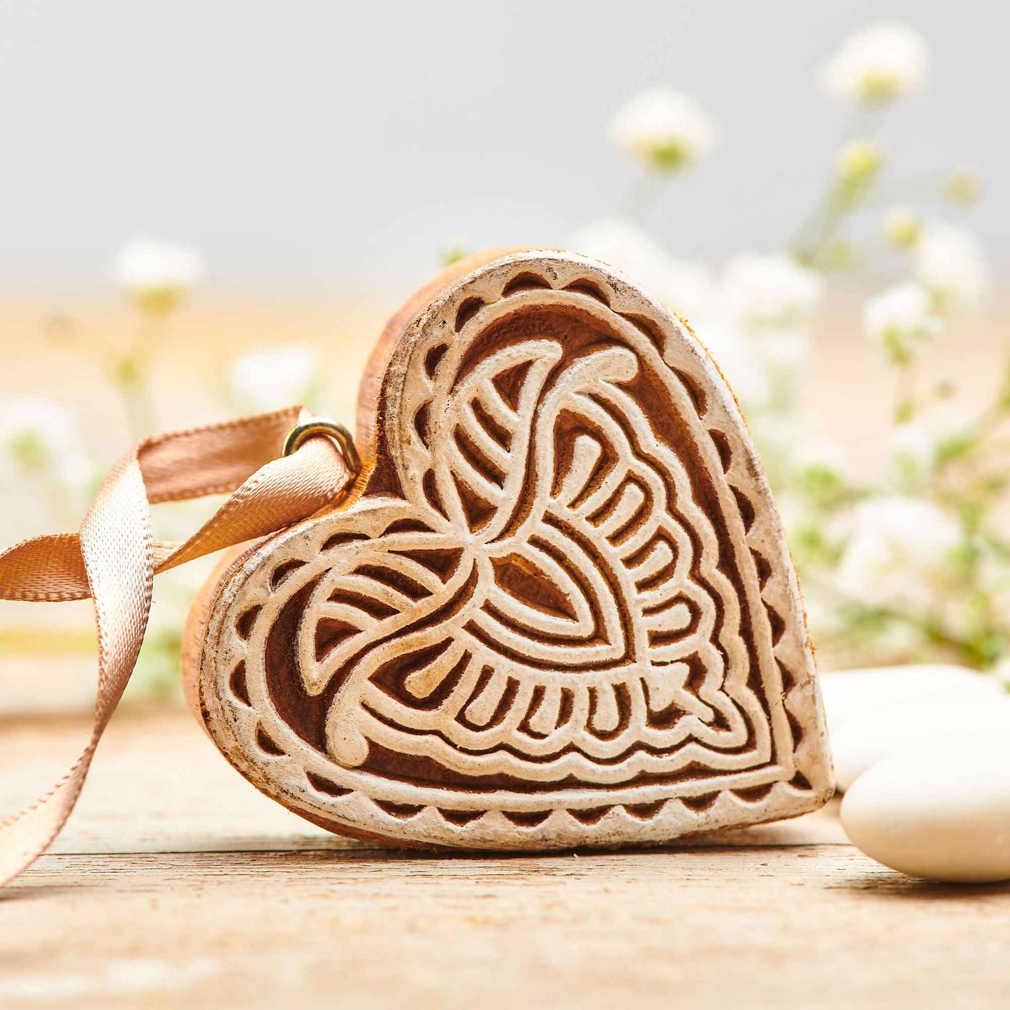 Cuore Blockprint legno