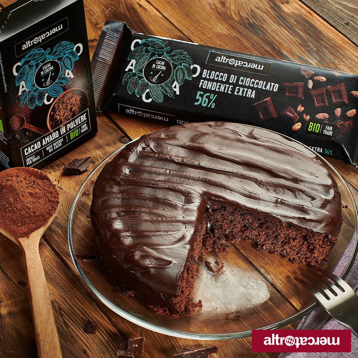 Blocco di cioccolato - bio | 200 g