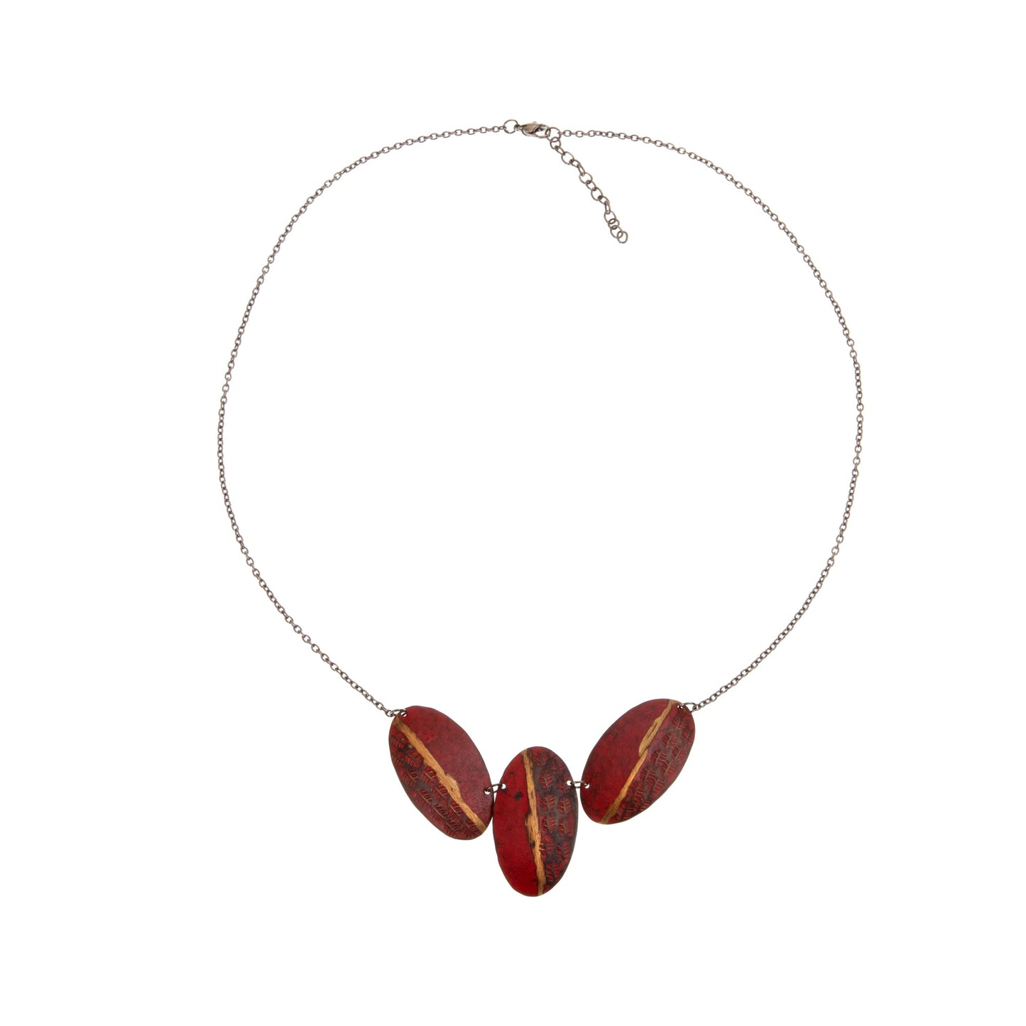 Collana Graffio ottone