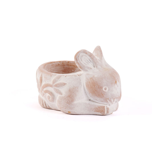 Mini vasetto Coniglietto terracotta