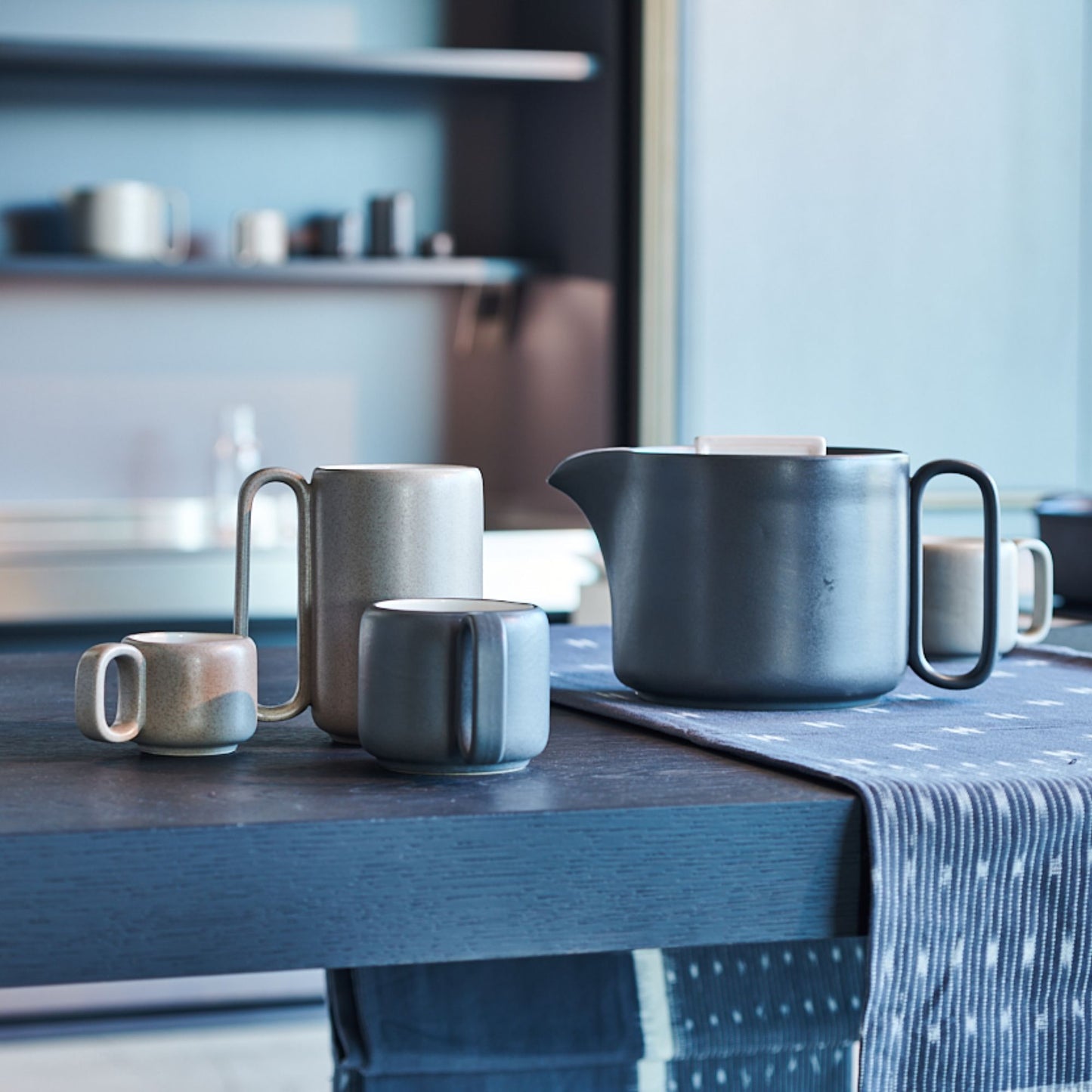 Mug grande Modern grey ceramica