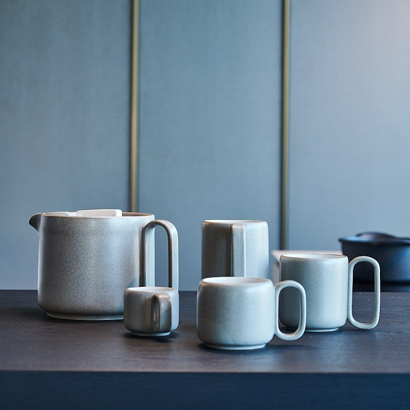 Mug media Modern grey ceramica