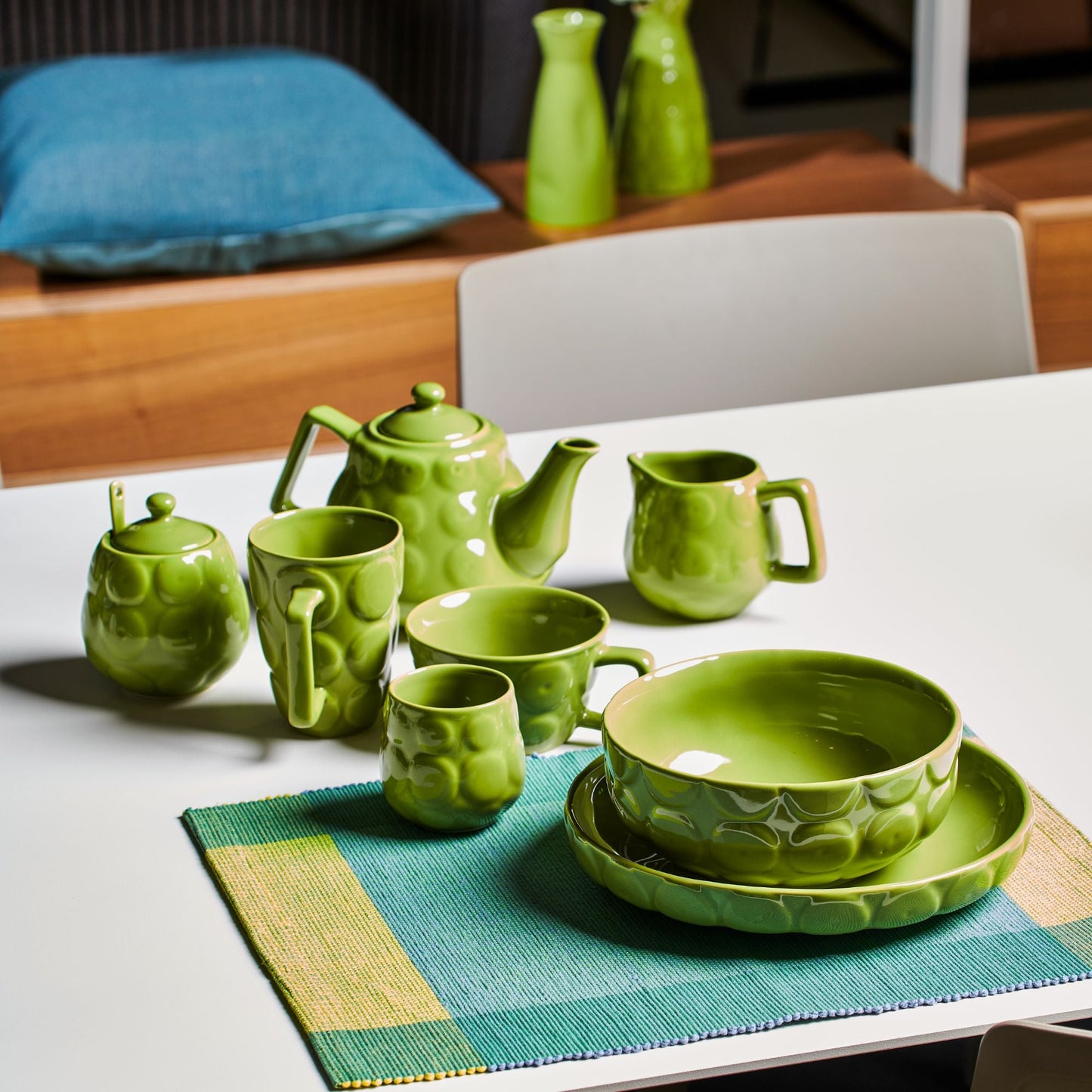 Piattino/Vassoio Echini ceramica