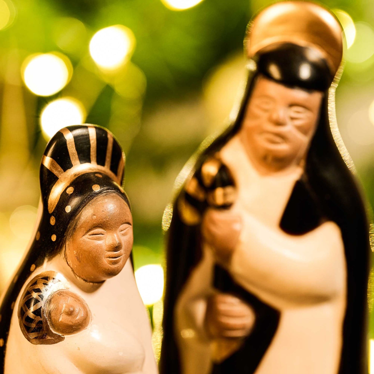 Presepe portalumino Aureole ceramica chulucana