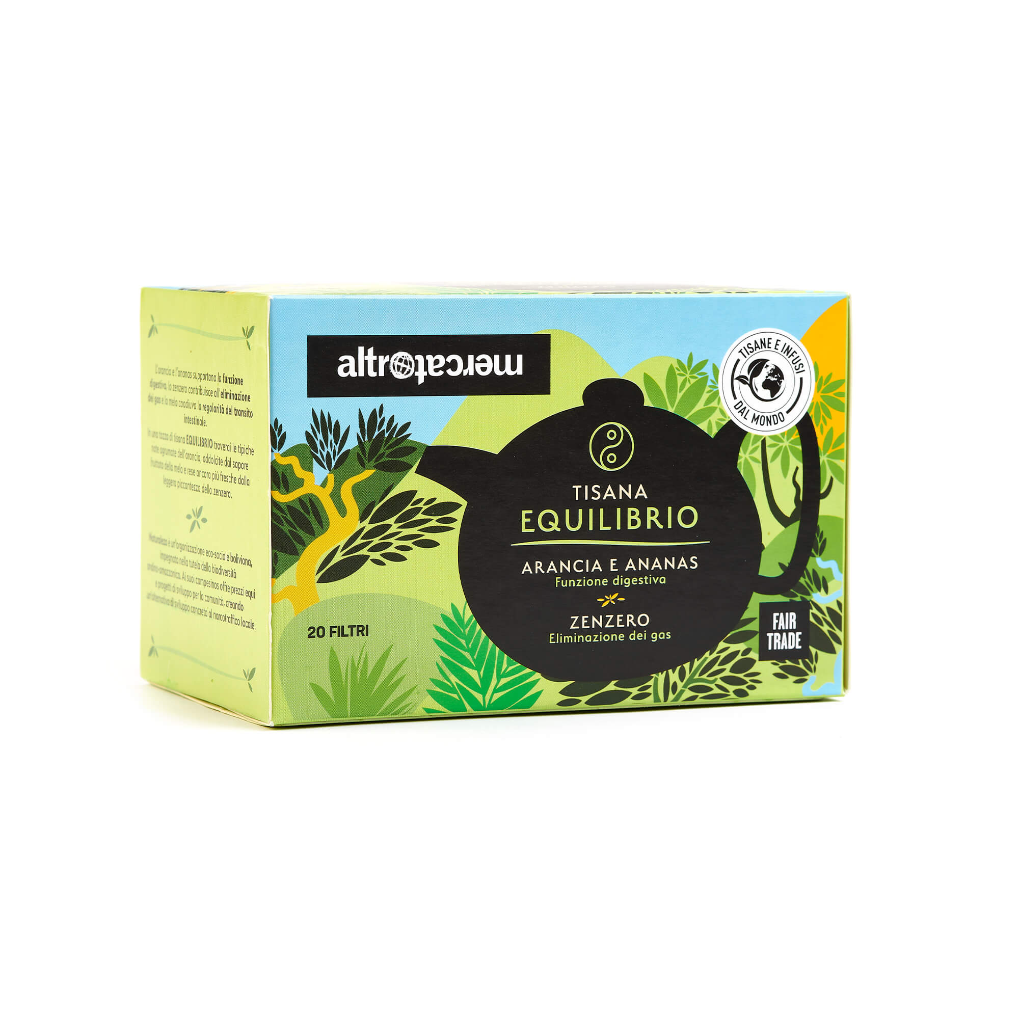 Creano set regalo miscela di tisane biologiche ORGANIC HERBAL TEA