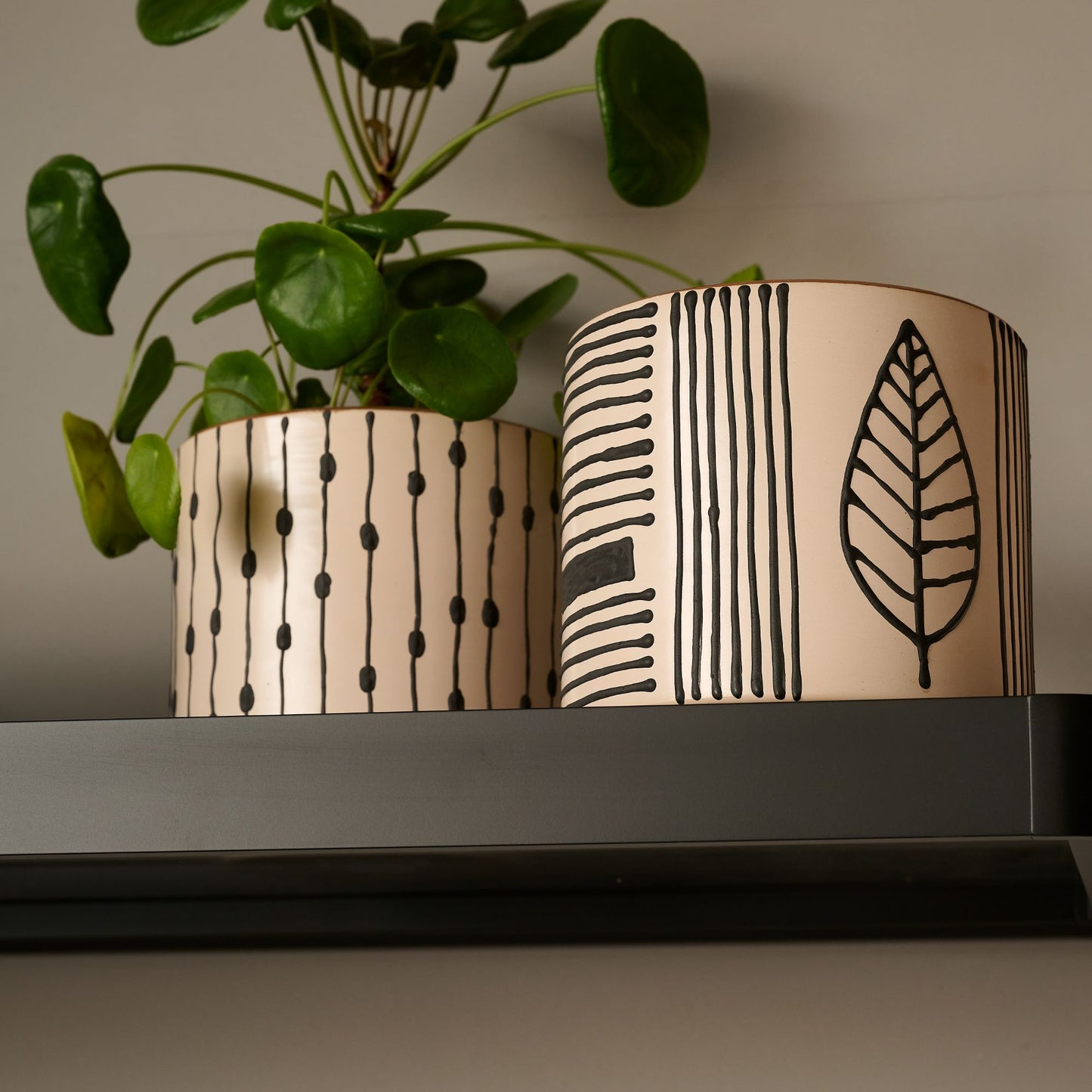Vaso Foglia Chancay ceramica chulucana
