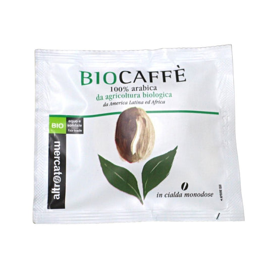 150 cialde biocaffè 100% arabica | 150 x 7g